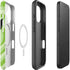 Cartoon Network Powerpuff Girls Buttercup Green Hearts iPhone 16 Plus Magsafe Impact Case